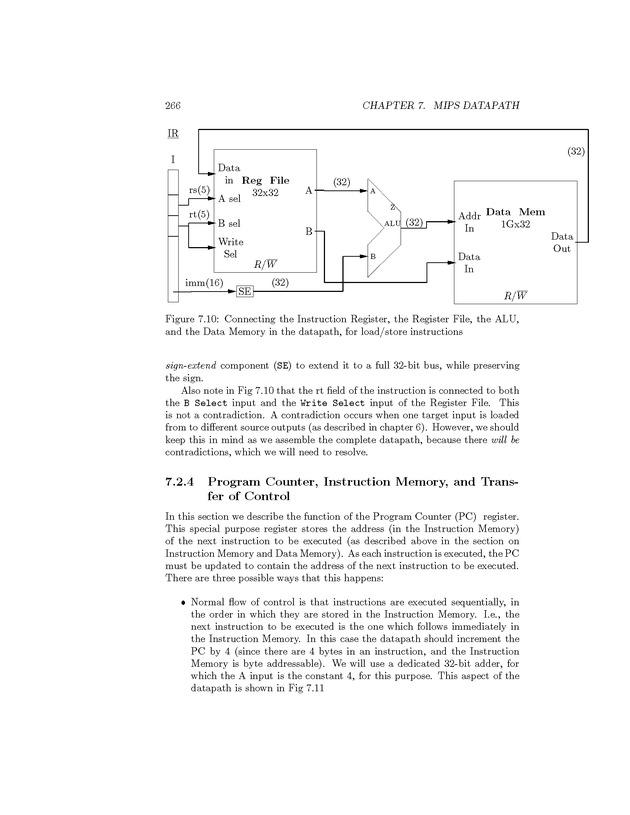 Computer Organization with MIPS - Page 266
